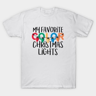 Christmas Lights T-Shirt